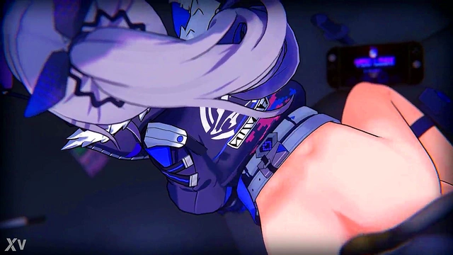 Silver Wolf Hentai Sex Scene Starts With Intense Passion