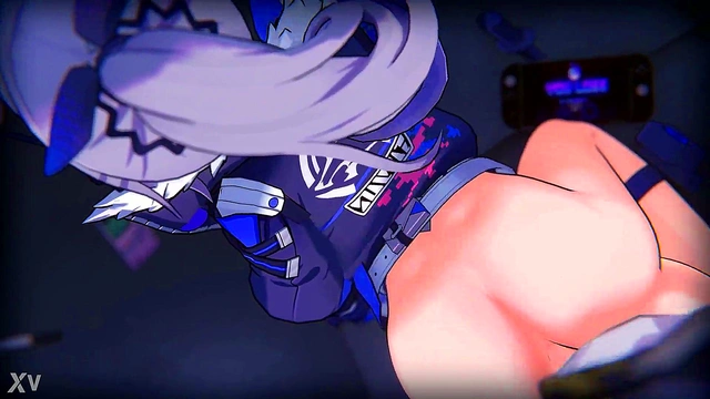 Silver Wolf Hentai Sex Scene Starts With Intense Passion