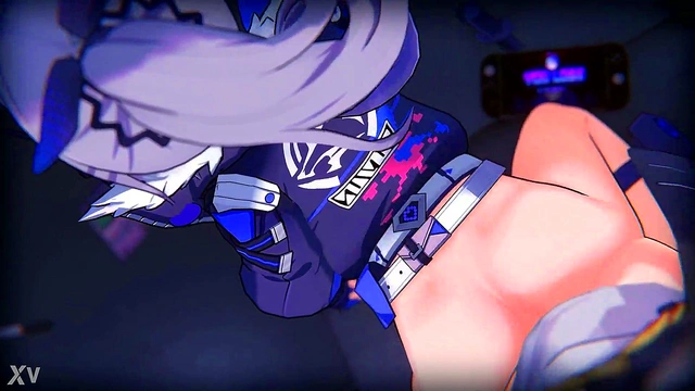 Silver Wolf Hentai Sex Scene Starts With Intense Passion