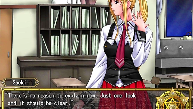 Busty Hentai Priestess Seduces With Ecchi Anime Magic In Bible Black The Infection