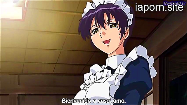 Horny Maid Gives Intense Hentai Hard Sex With Juicy Spaniard Subtitles