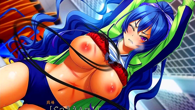 Horny Anime Chick Gets Fucked Hard in Kutsujoku Mahiro Scene 6