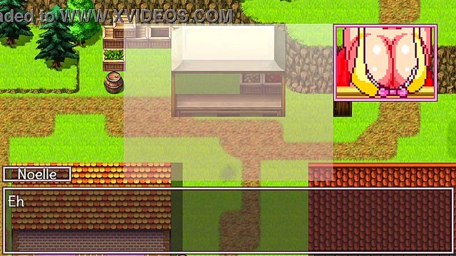 Horny Grocery Store Clerk Gets Fucked In Anime Game Scene