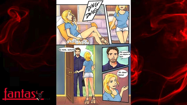 Horny Wife Gets Pounded in Anime Cuckold Anal Adventure