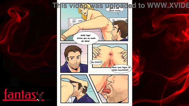 Horny Wife Gets Pounded in Anime Cuckold Anal Adventure