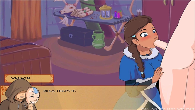 Busty Anime Girls Seduce Trainers in Four Elements Hentai Game Adventure