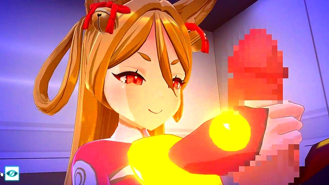 Shangri-La Drive Setsu Gives Power-Filled Straw Blowjob For Anime Orgasm