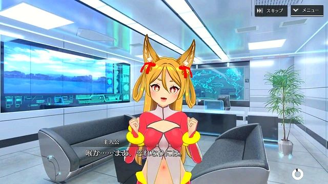 Shangri-La Drive Setsu Gives Power-Filled Straw Blowjob For Anime Orgasm