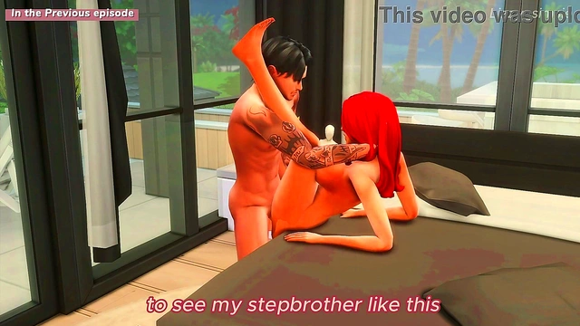 Blonde Stepsister Gets Rough Doggy Style Fucking In Tight Pussy Sims 4 Anime