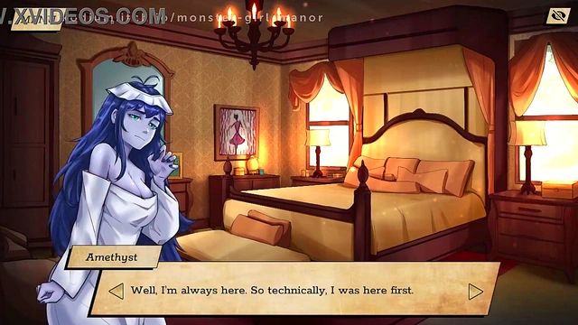 Monster Girl Seduces Man In Manor For Erotic Hentai Fun