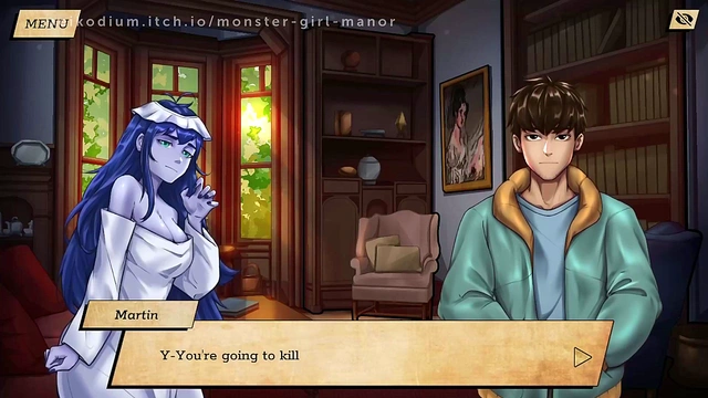 Monster Girl Seduces Man In Manor For Erotic Hentai Fun