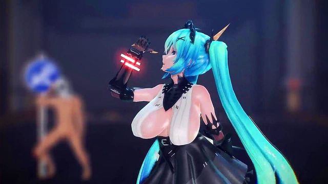 Horny Miku Dances Seductively Before Horny Blowjob & Hardcore Sex Session