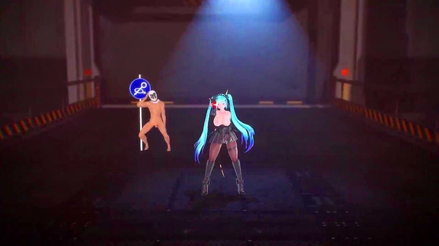 Horny Miku Dances Seductively Before Horny Blowjob & Hardcore Sex Session