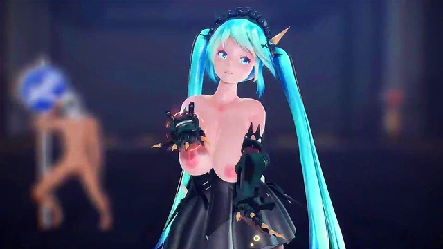 Horny Miku Dances Seductively Before Horny Blowjob & Hardcore Sex Session