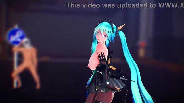 Horny Miku Dances Seductively Before Horny Blowjob & Hardcore Sex Session