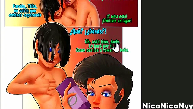 Busty MILF Mom Seduces Best Friend for Naughty Home Session