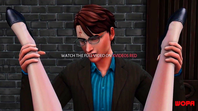 Hermione Cheats With Harry While Ron Watches Helplessly In Anime Sex Cuckold Scene