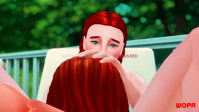 Naughty Neighbor Repays TV Help With Hot Anime Sex While Husband Watches