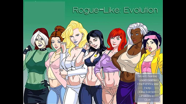 Mutant Seduction – horny Rogue Anime Girl Fucks Hard in PC EroGame