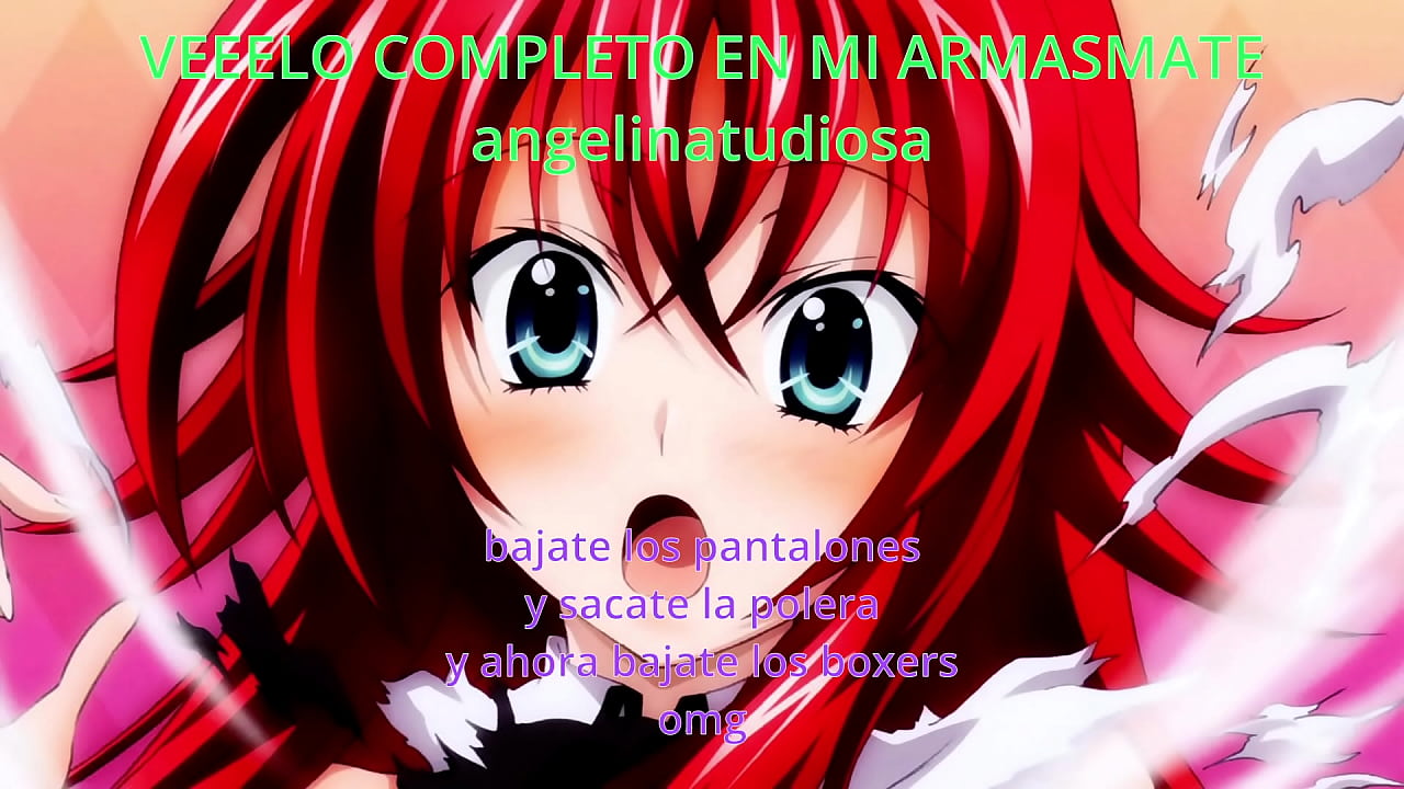 Rias Gremory's instructional hentai