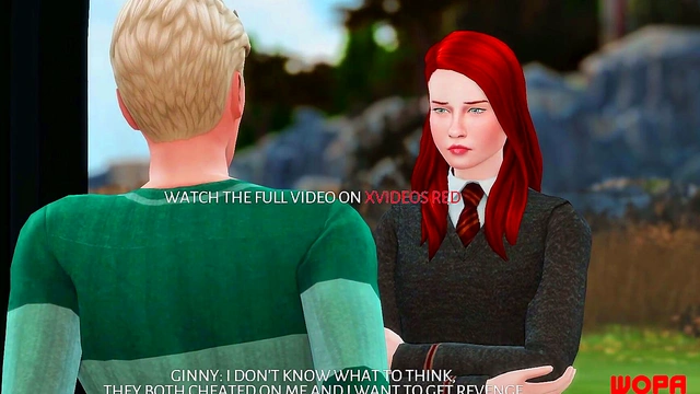 Ginny Weasley Gets Revenge by Fucking Draco Malfoy After Harry’s Betrayal