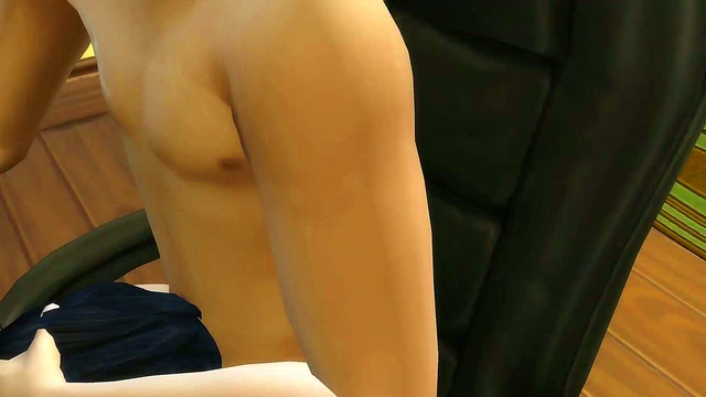 Young Sims Web Friend Sucks Dick In Steamy 3D Hentai Anime Session