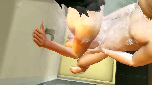 3D Hentai Couple Engages in Steamy Kitchen Sex Adventure