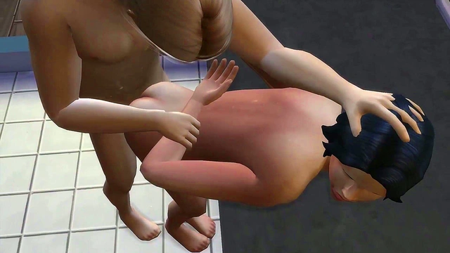 3D Hentai Couple Engages in Steamy Kitchen Sex Adventure