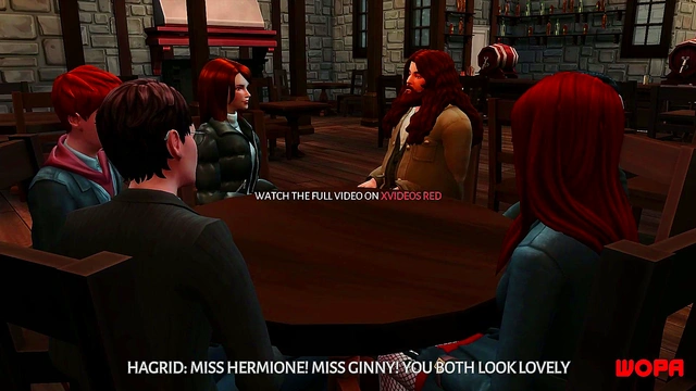 Draco Malfoy & Friends Fuck Ginny & Hermione While Husbands Watch Cuckolded