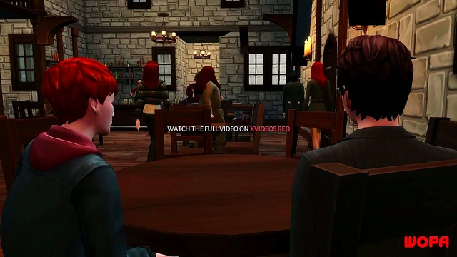 Draco Malfoy & Friends Fuck Ginny & Hermione While Husbands Watch Cuckolded