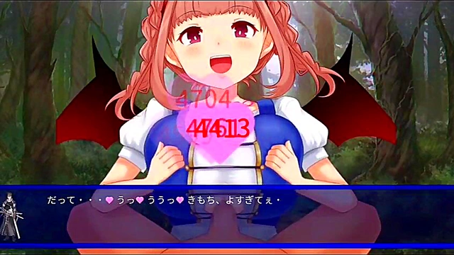 Horny Hentai Babe Enjoys Titty Fuck Action From Game Guy