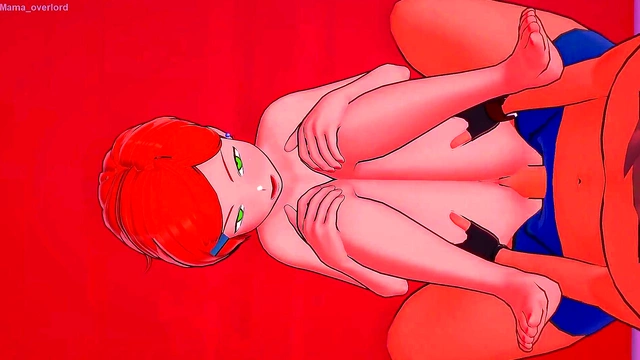 Cute Redhead Gwen Tennyson Gets Animated For Uncensored 3D Hentai Fun