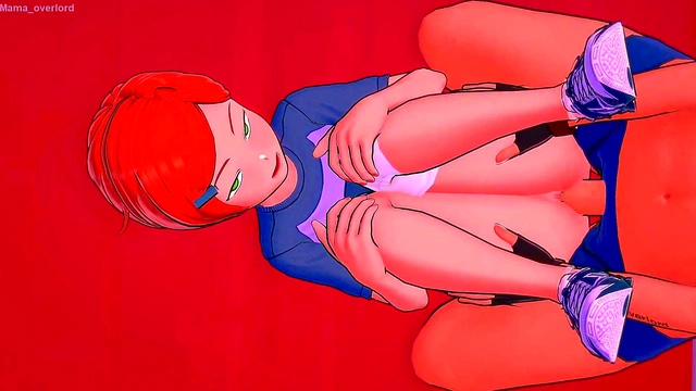 Cute Redhead Gwen Tennyson Gets Animated For Uncensored 3D Hentai Fun