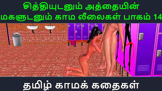 Tamil Anime Seductress Engages in Intimate Kama Leelas With Her Sister-In-Law