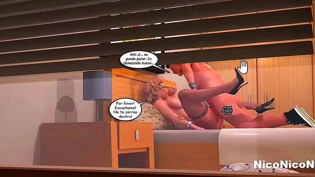 Stepmom Rides Dad's Huge Cock UntilCaught by Curious Son for Naughty Fun