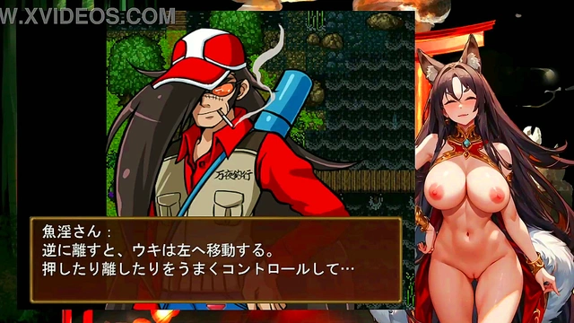 Night Fox Kodama's Sexy Game Play – Hentai VTuber Live Streams Seductive Fishing Adventure