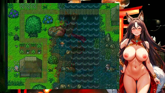 Night Fox Kodama's Sexy Game Play – Hentai VTuber Live Streams Seductive Fishing Adventure