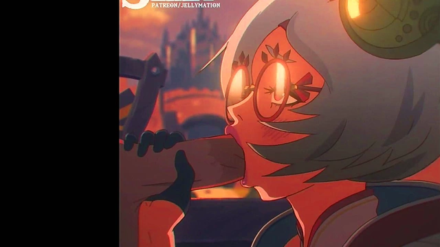 Horny Jelly Creature Satisfies Cute Anime Chick In Wild Hentai Session