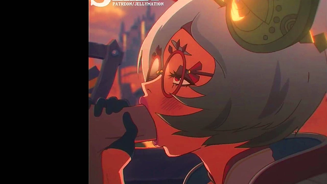 Horny Jelly Creature Satisfies Cute Anime Chick In Wild Hentai Session