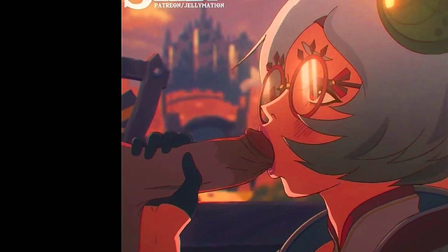 Horny Jelly Creature Satisfies Cute Anime Chick In Wild Hentai Session