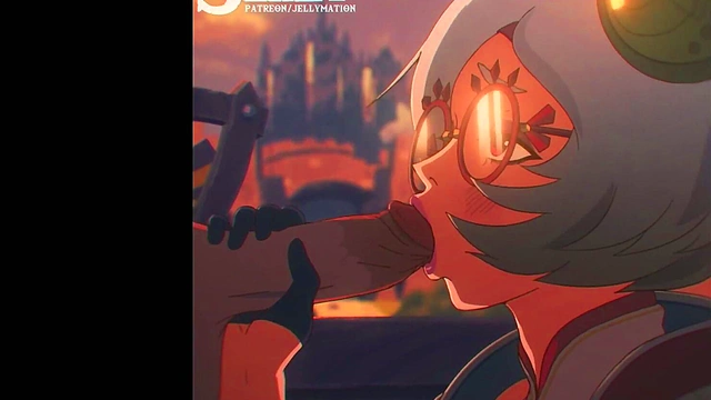 Horny Jelly Creature Satisfies Cute Anime Chick In Wild Hentai Session