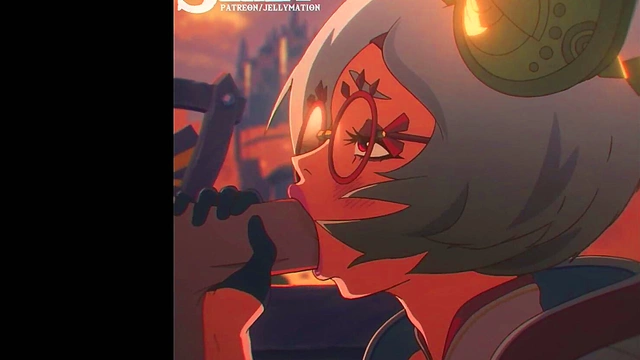 Horny Jelly Creature Satisfies Cute Anime Chick In Wild Hentai Session