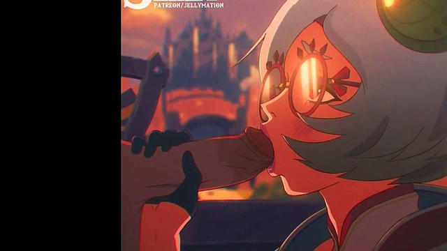 Horny Jelly Creature Satisfies Cute Anime Chick In Wild Hentai Session