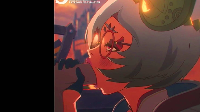 Horny Jelly Creature Satisfies Cute Anime Chick In Wild Hentai Session