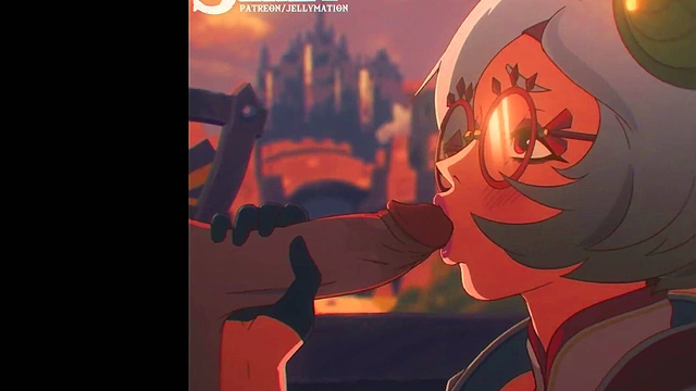 Horny Jelly Creature Satisfies Cute Anime Chick In Wild Hentai Session