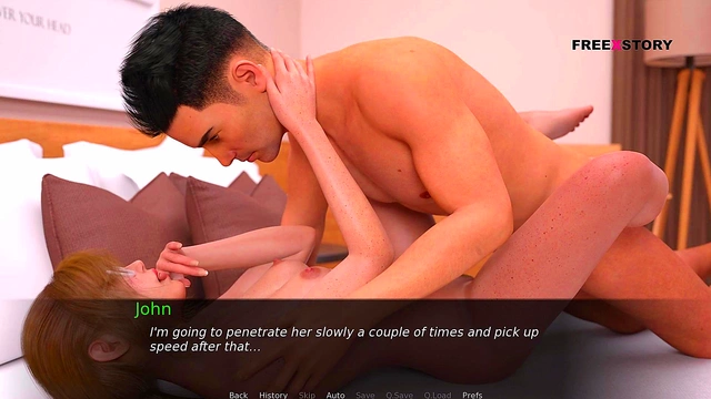 John & Mari Enjoy Intimate 3D Anime Sex Adventure in DuskLight Manor