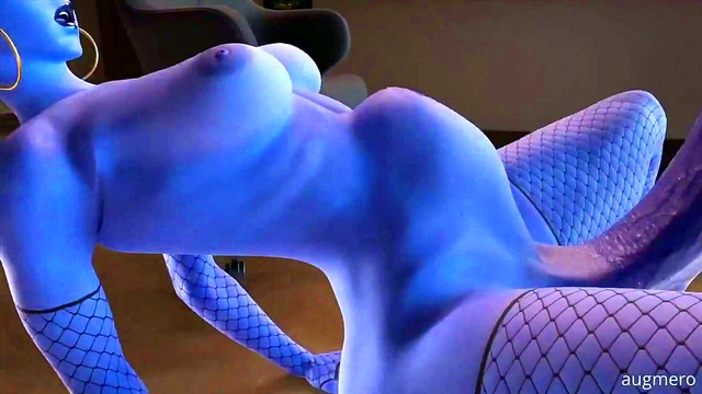 Futanimi Widowmaker Fucks Mercilessly in Overwatch 3D Hentai Compilation