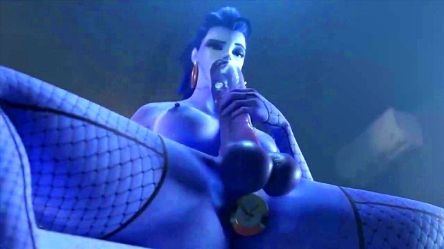 Futanimi Widowmaker Fucks Mercilessly in Overwatch 3D Hentai Compilation