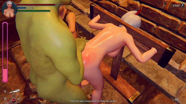 Trapped Teen Student Endures Knights & Beasts for Escape in Erotic Fantasy Adventure