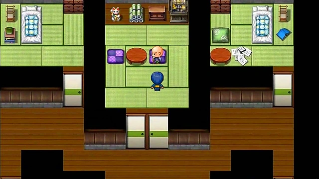 Naughty Tanned Girl Natsuki Puts On Sexy Outfits And Pees Publicly In Hentai RPG